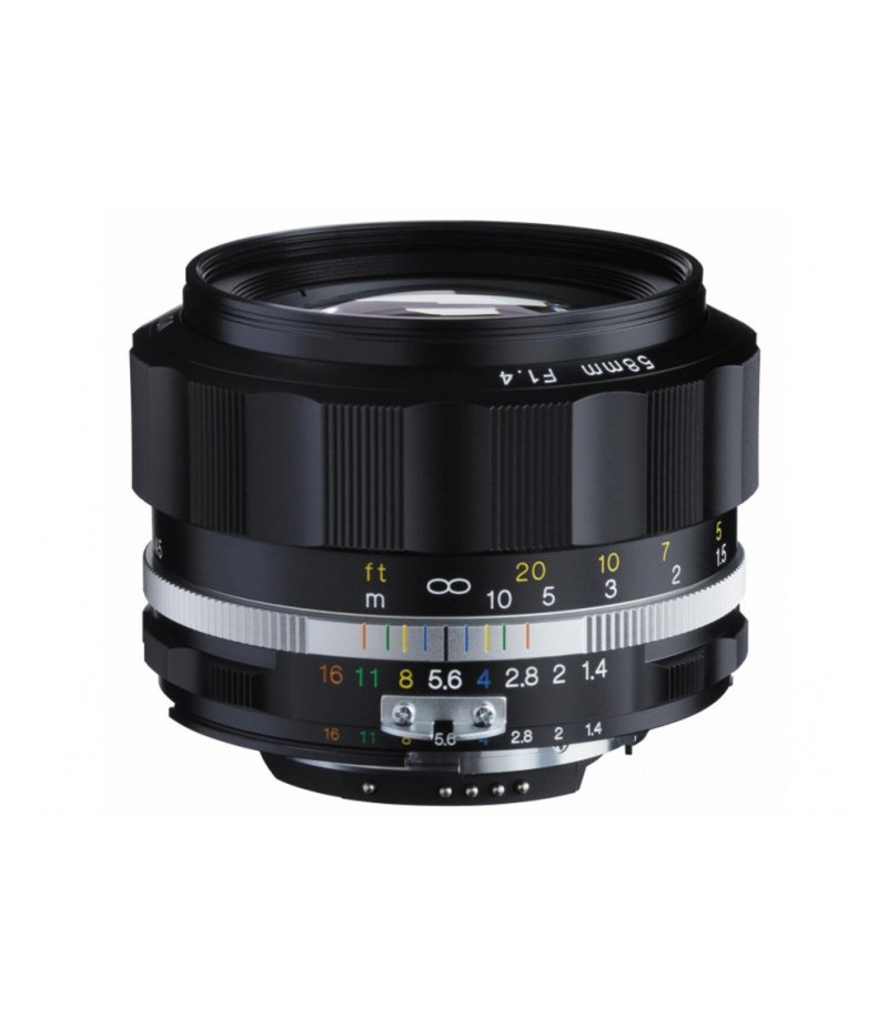 Voigtländer Nokton 58mm F1.4 SLII-S Nikon AI-S